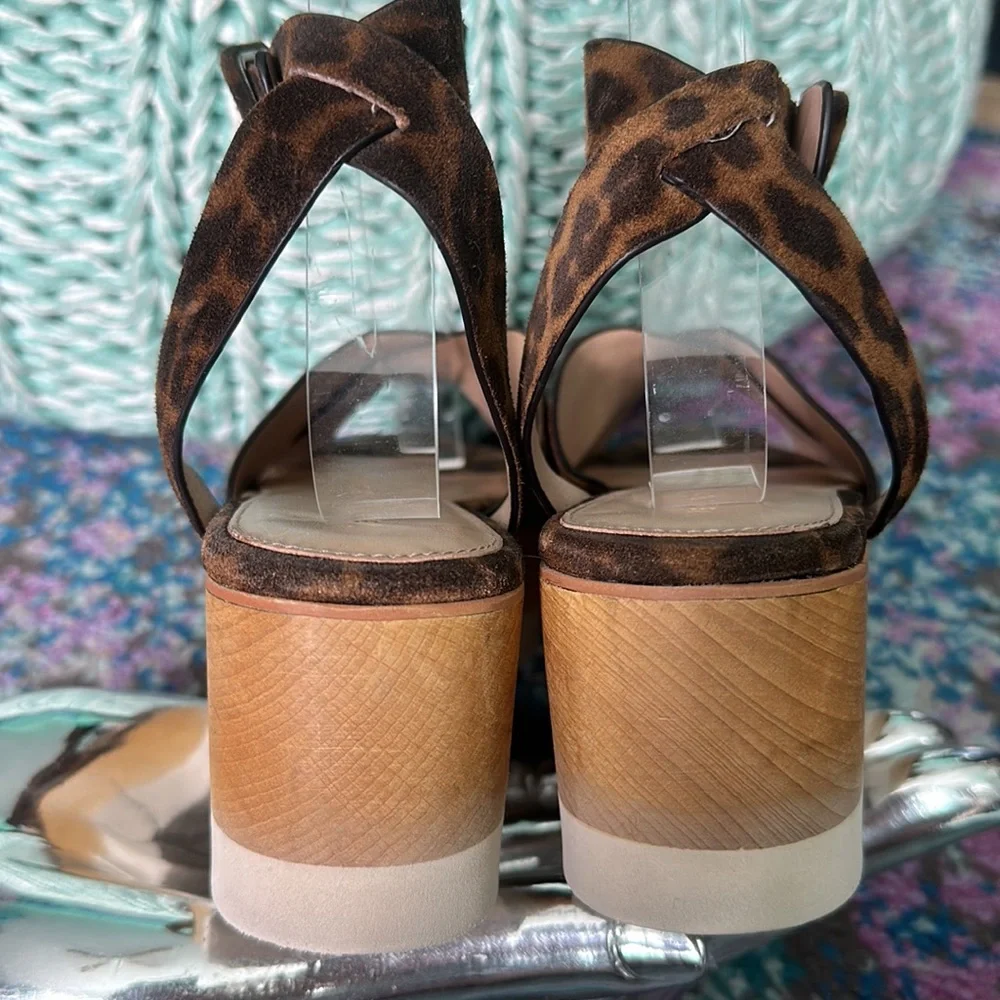 🐆Veronica Beard Wynie Platform Sandals🐆 - Picture 10 of 14